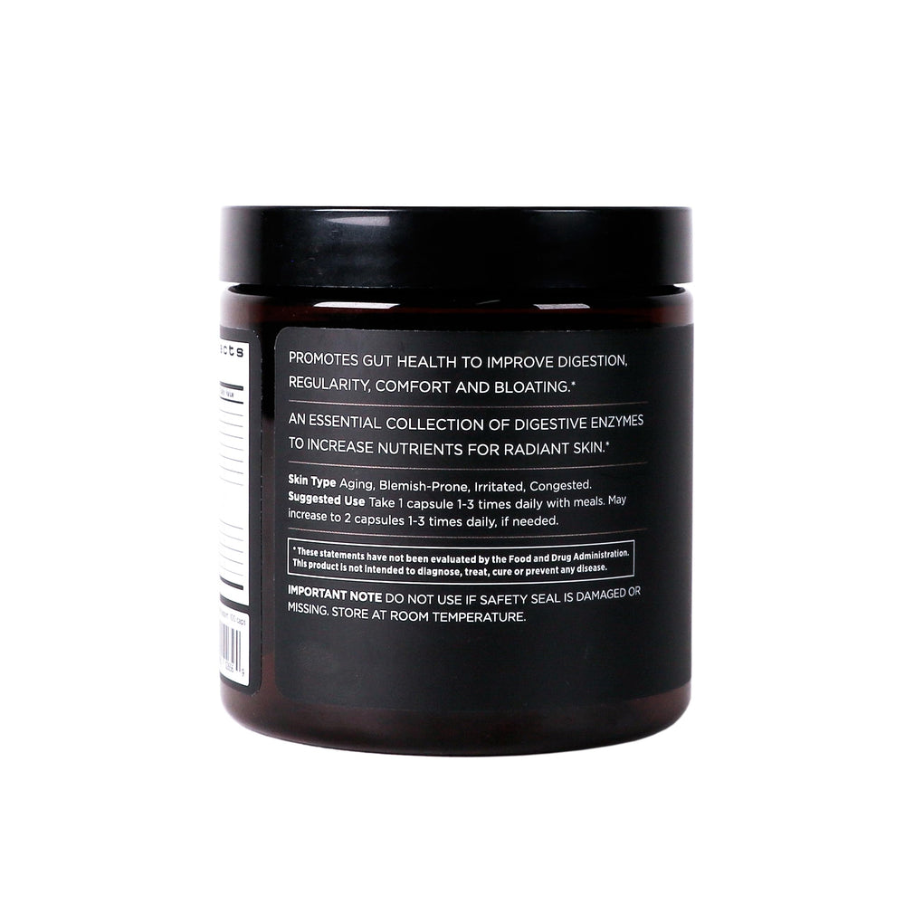 OSMOSIS Digestive Support Enzyme gluten-free badge signals a diet-friendly formula.