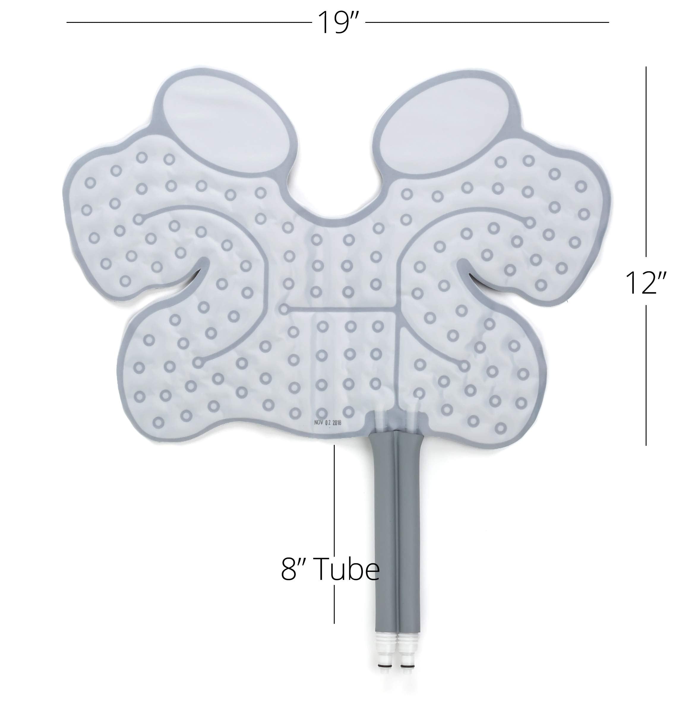 Ossur Cold Rush easy-application design supports quick, comfortable setup.