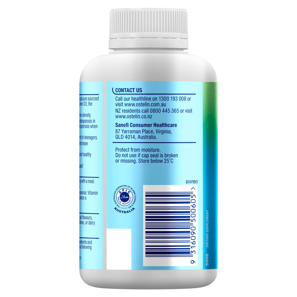 Ostelin bottle on kitchen counter for easy daily use