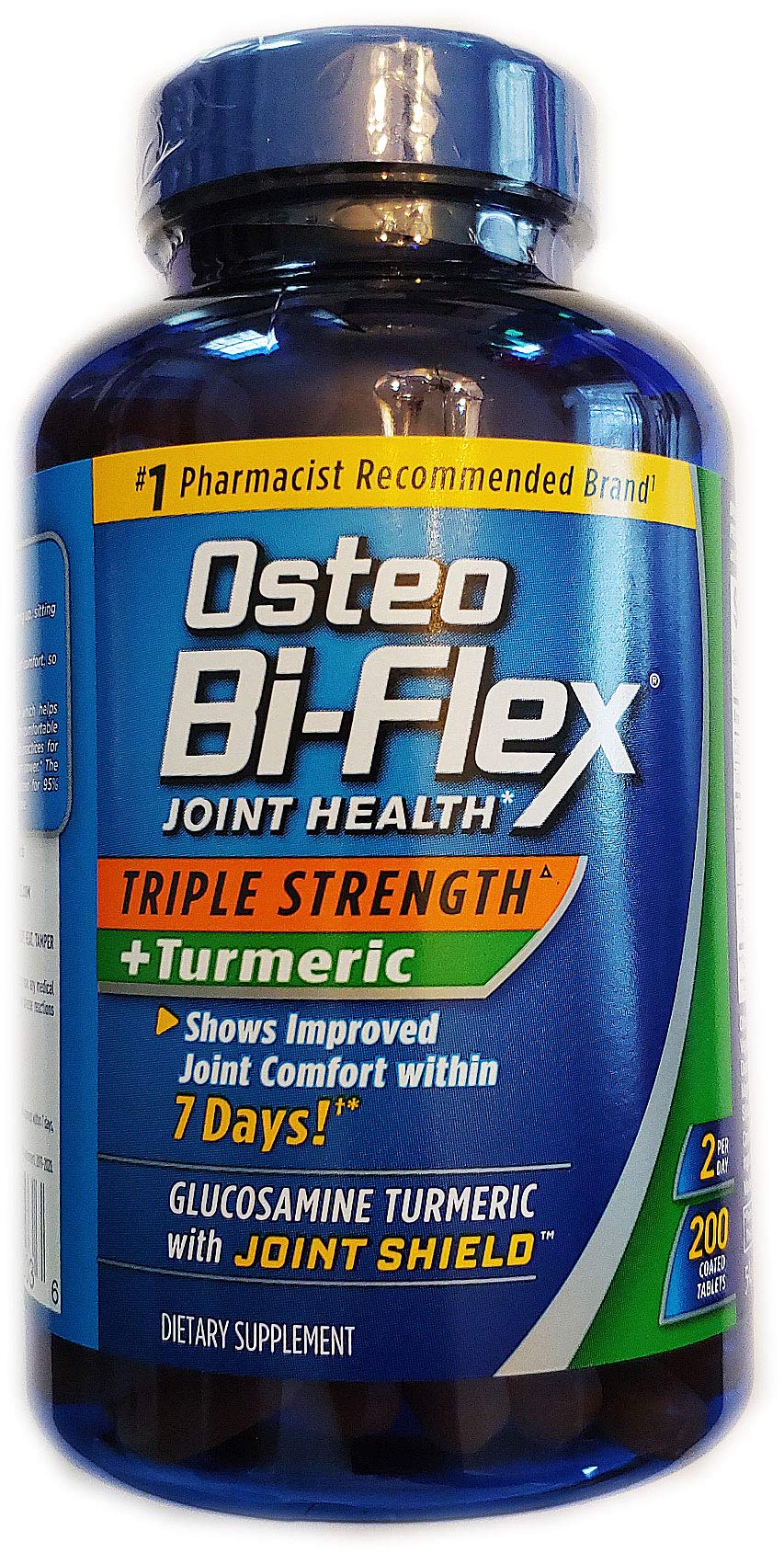 Osteo Bi-Flex Triple Strength Turmeric bottle for daily joint support.
