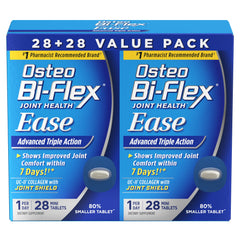 Osteo Bi-Flex Ease bottle pour shows daily joint support in action.