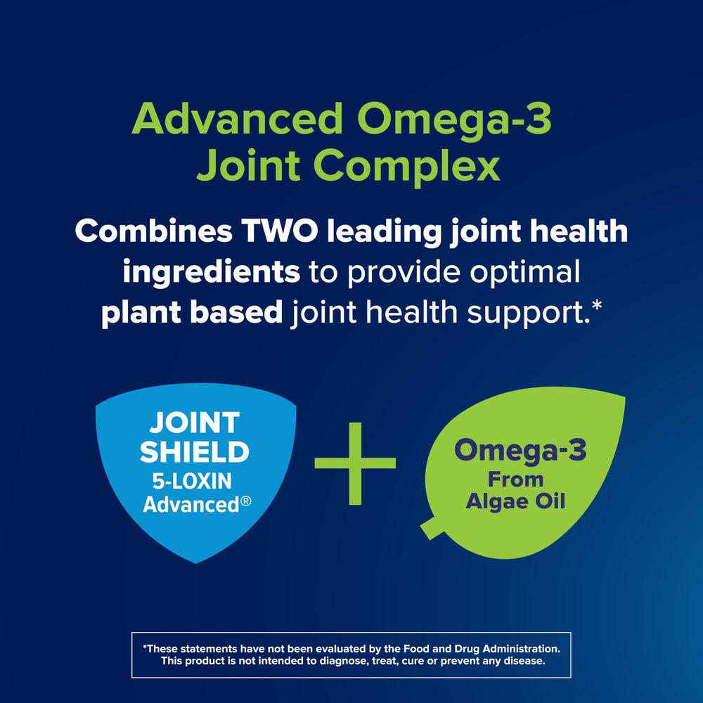 Osteo Bi-Flex plant-based omega-3 sources highlight algae origin and whole-body support