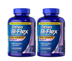 Osteo Bi-Flex triple strength bottle with caplets for joint comfort and mobility support