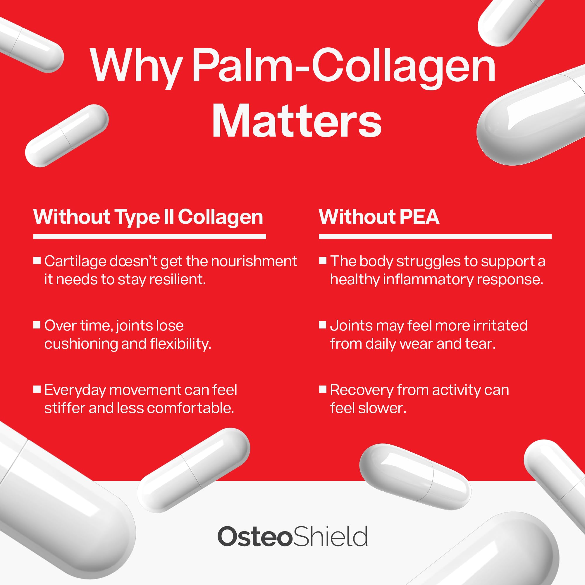 OsteoShield active lifestyle scene suggests ongoing mobility
