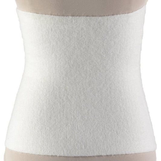 OTC back warmer angora front view showing lightweight warmth for joints
