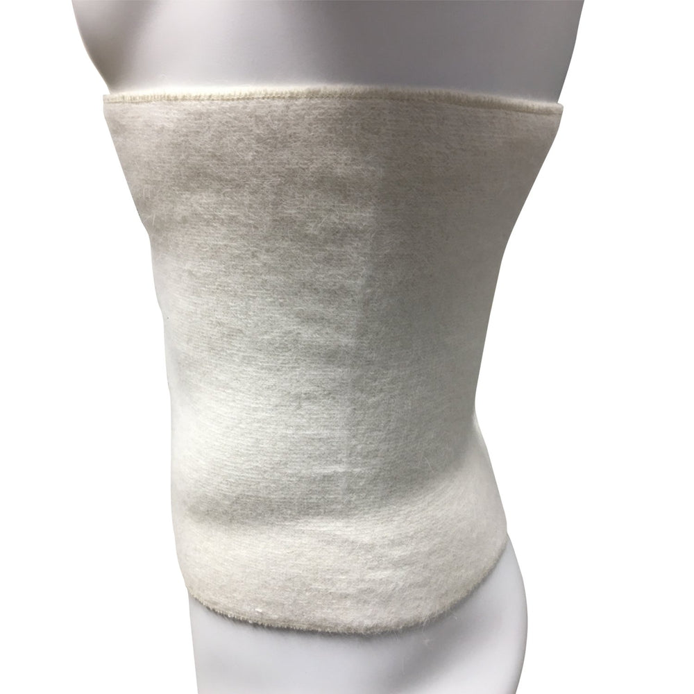 OTC back warmer angora side view highlighting breathable design for daily wear