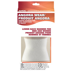 OTC back warmer angora texture closeup reveals soft angora fibers