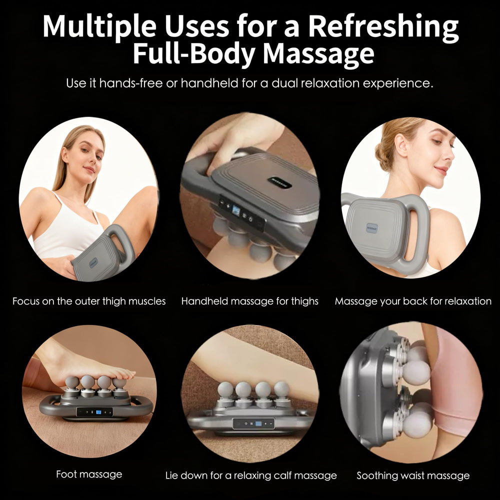 Otpuskay 24-head massager auto shut-off for safe use.