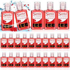 Oudain Santa-label 1oz hand sanitizer bottle for quick cleanup