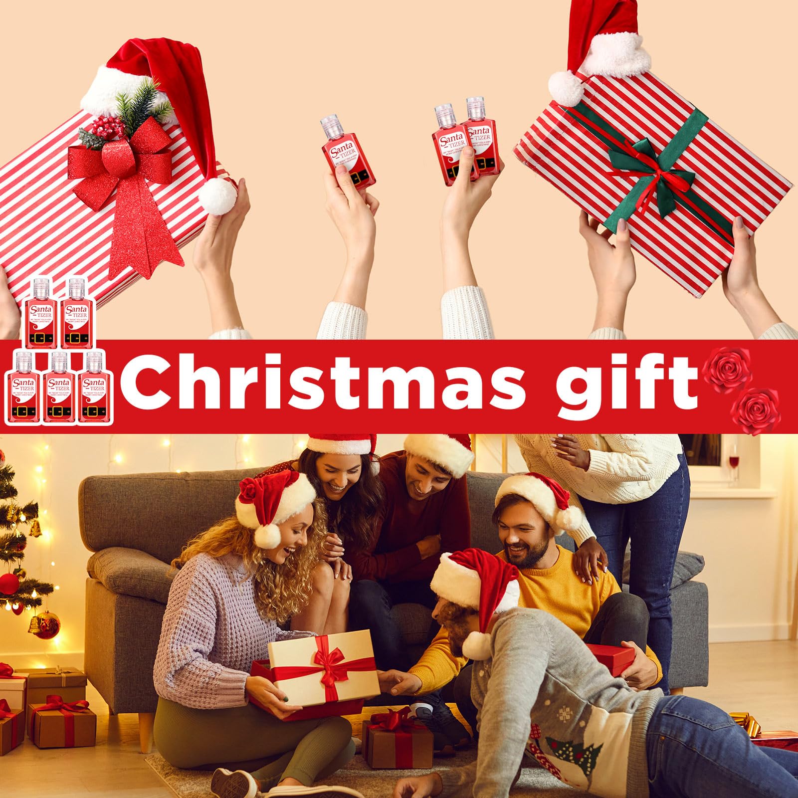 Oudain stocking-stuffer ready sanitizer gifts for holiday gifting
