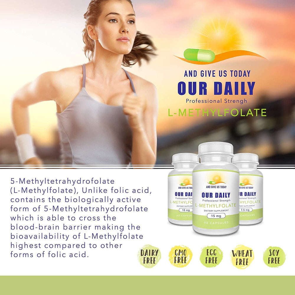 Third-party purity testing ensures Our Daily Vites methylfolate quality.