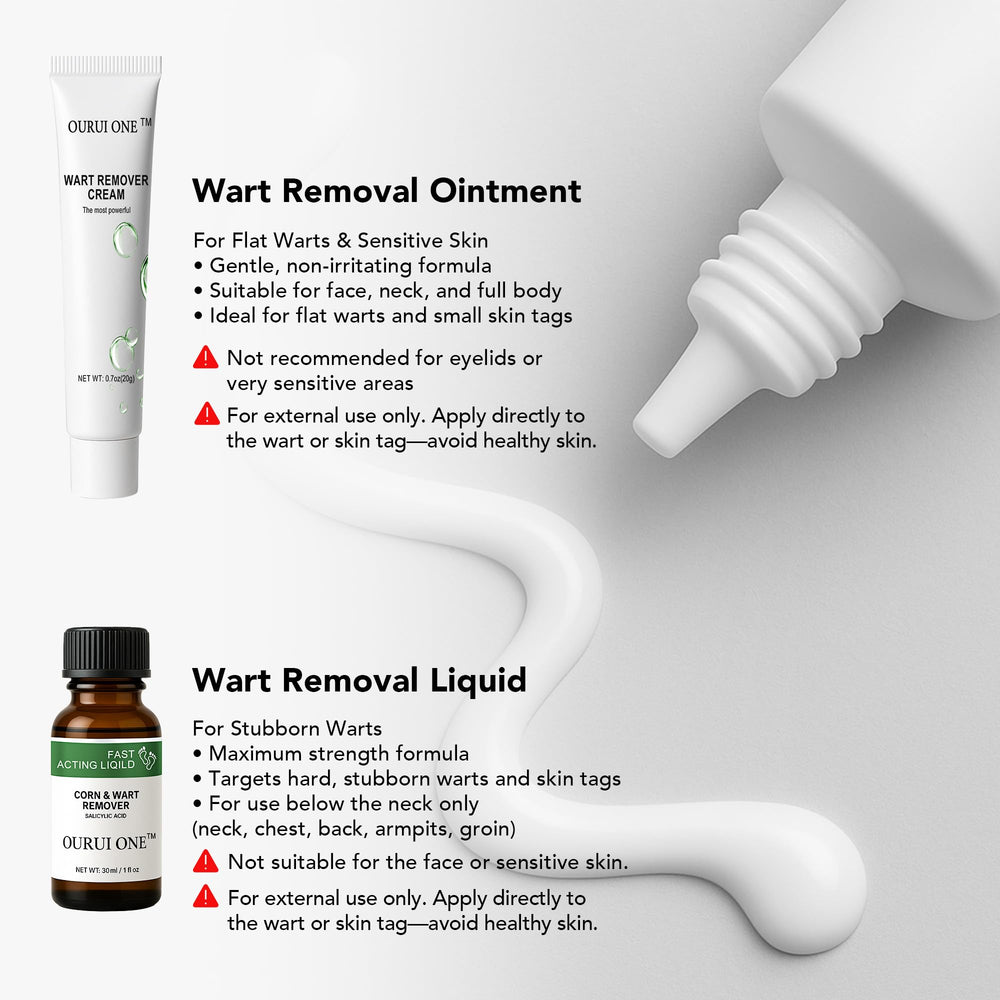 ourui one fast-acting wart remover shows visible improvements in weeks
