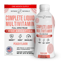 Outback Naturals Complete Liquid Multivitamin bottle for convenient daily nutrition support