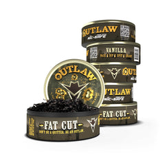 Outlaw Dip Killer Vaniller NiC-Safe six-pack front view for on-the-go flavor exploration.