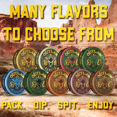 Outlaw Mint Fat Cut everyday-use design supports quick flavor moments.