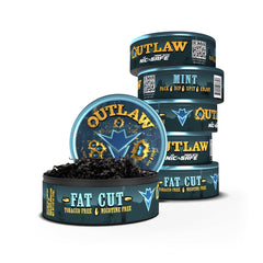 Outlaw Mint Fat Cut pack-6 highlights on-the-go convenience and mint flavor.