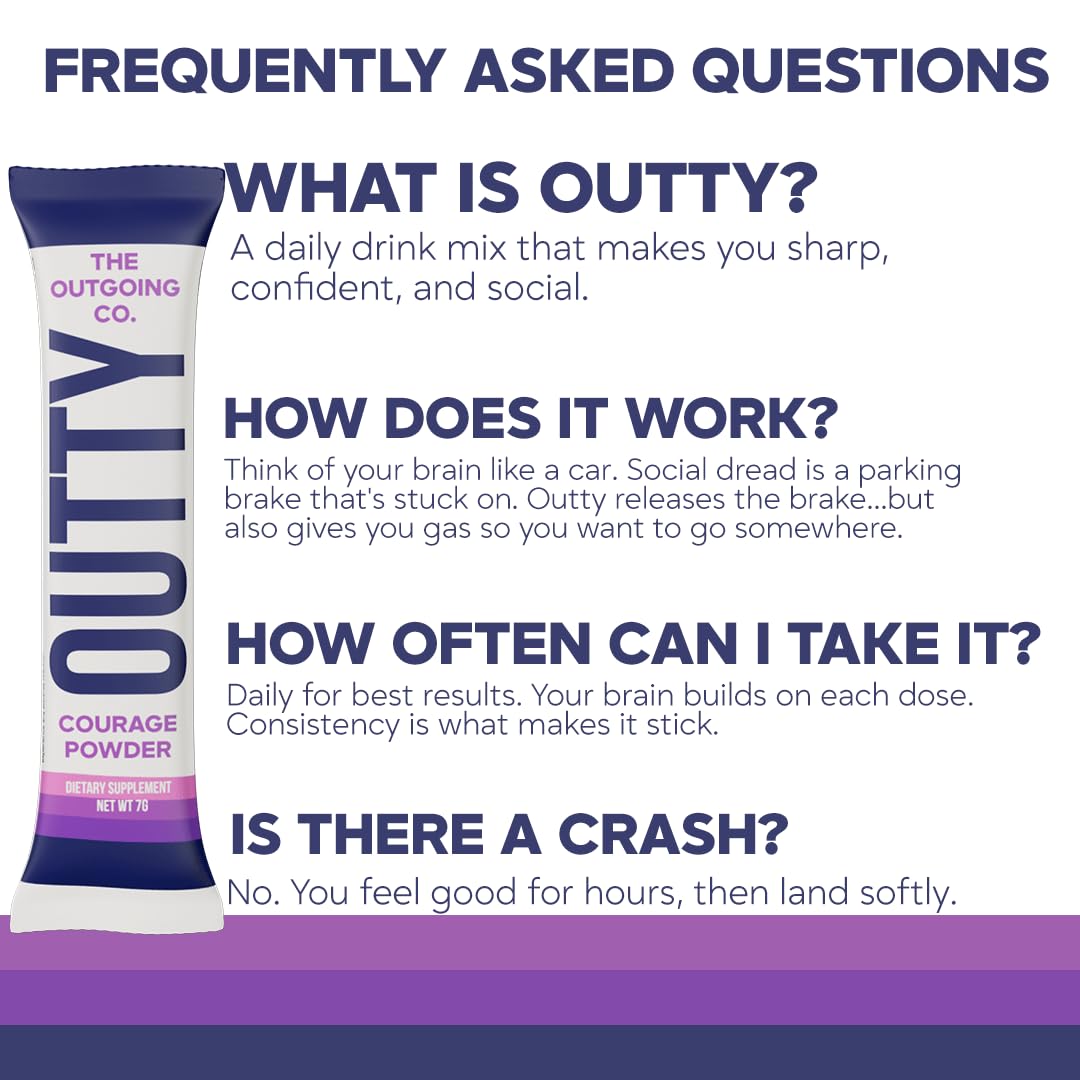 OUTTY sticks in a sleeve with Acai Mixed Berry flavor label visible.