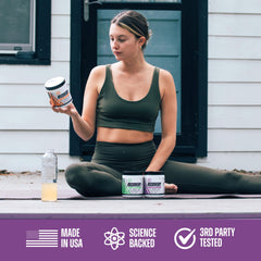 Outwork Nutrition Betaine ingredient card highlights performance support during resistance training.