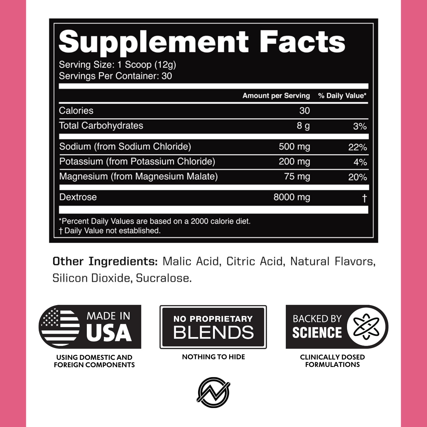 Outwork Nutrition Electrolytes Powder Supports training endurance and recovery