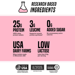 Low-lactose Outwork Nutrition whey isolate for gentler digestion.