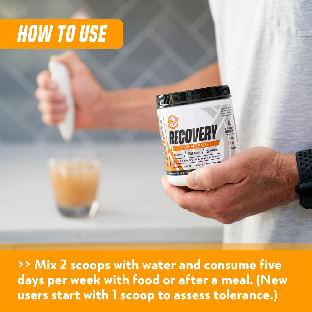 Outwork Nutrition ingredients chart featuring Ashwagandha and Tart Cherry components