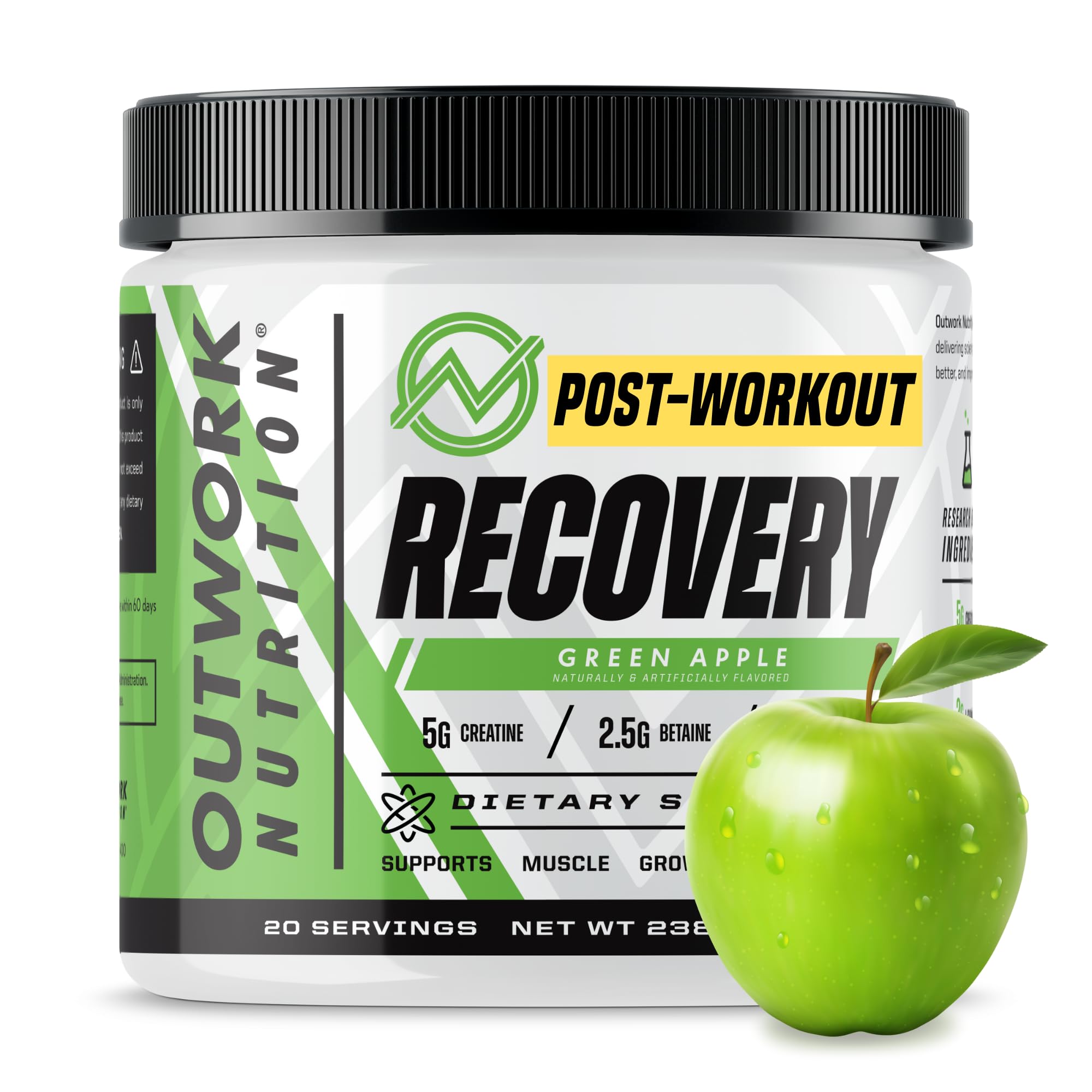 Outwork Nutrition postworkout recovery bottle ready to mix for faster recovery