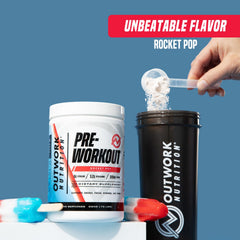 Clear, sugar-free formula paired with caffeine for alertness during workouts.