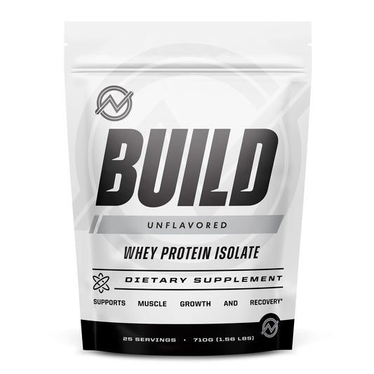 Outwork Nutrition whey isolate canister front view highlighting low lactose and purity.