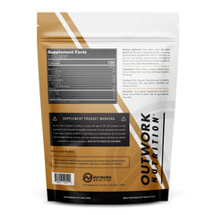 Outwork Nutrition whey isolate scoop for quick post-workout fueling and precise dosing.