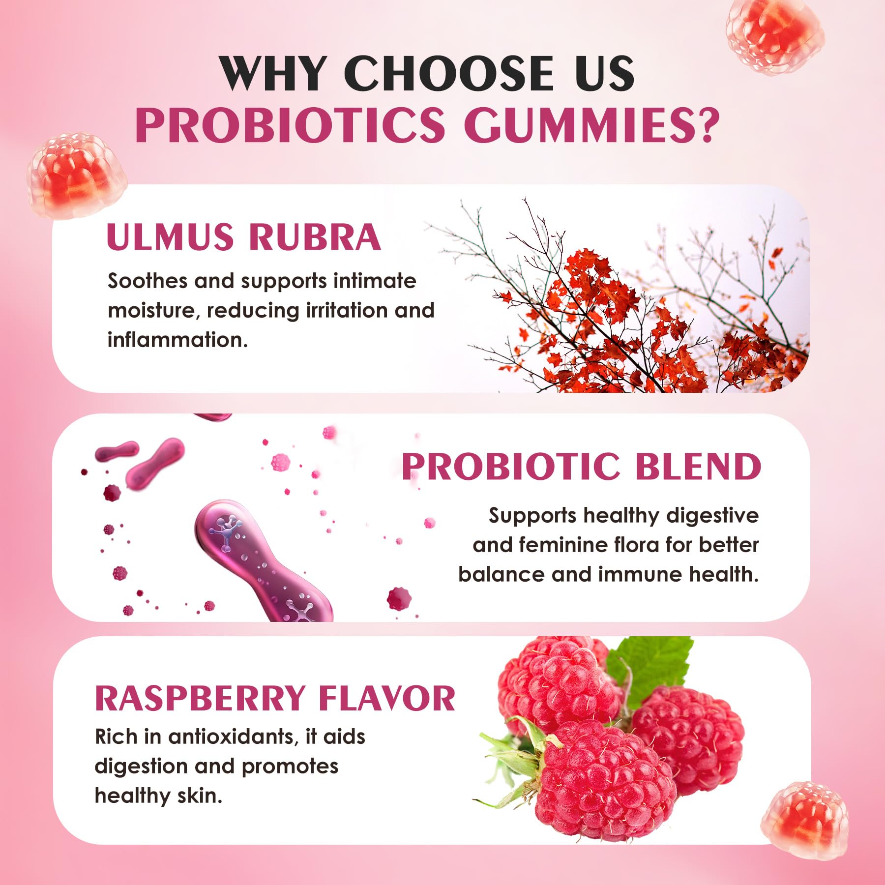 OUYIYUA vegan non-GMO gummies label close-up conveys allergen-free confidence