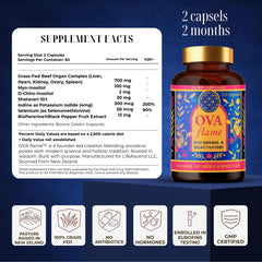 Capsules arranged on a shelf for convenient daily use.