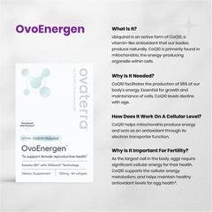 VESIsorb technology symbol on OvoEnergen packaging indicating enhanced absorption
