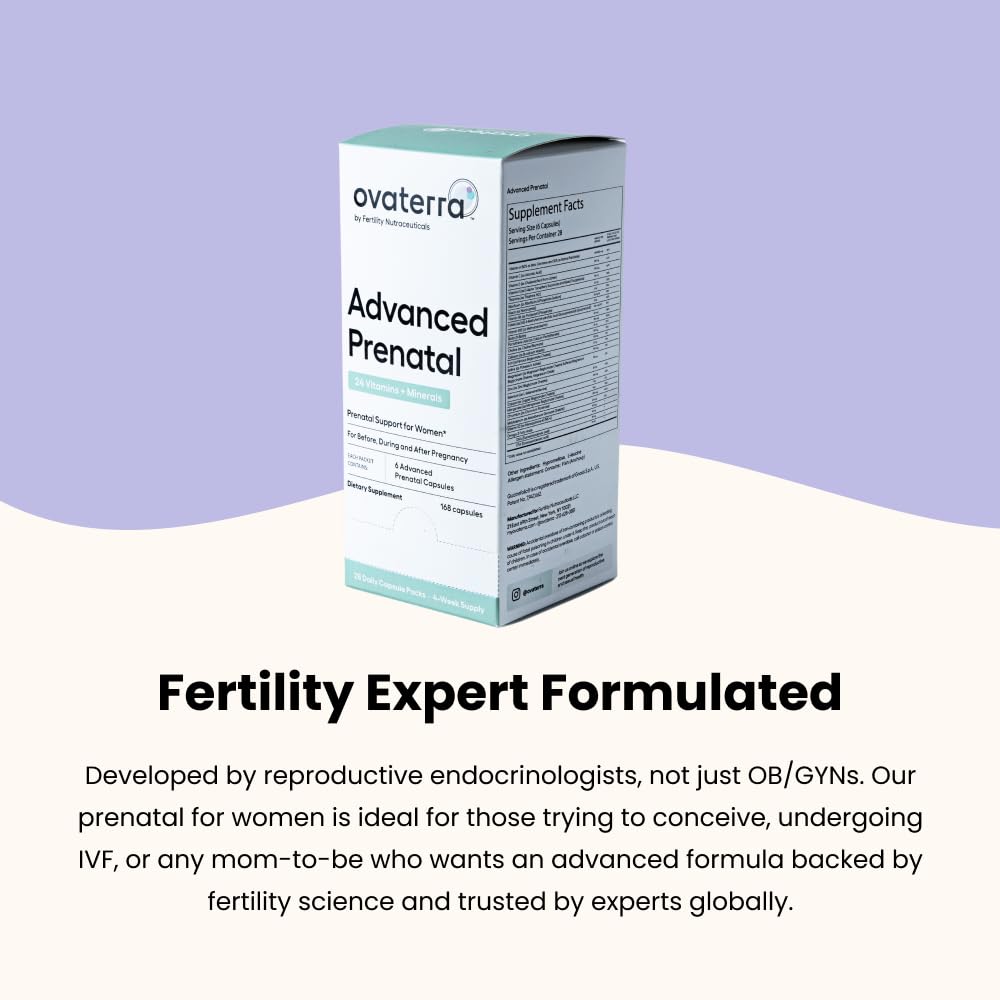 Lifestyle scene shows six capsules in daily routine for mom-to-be.