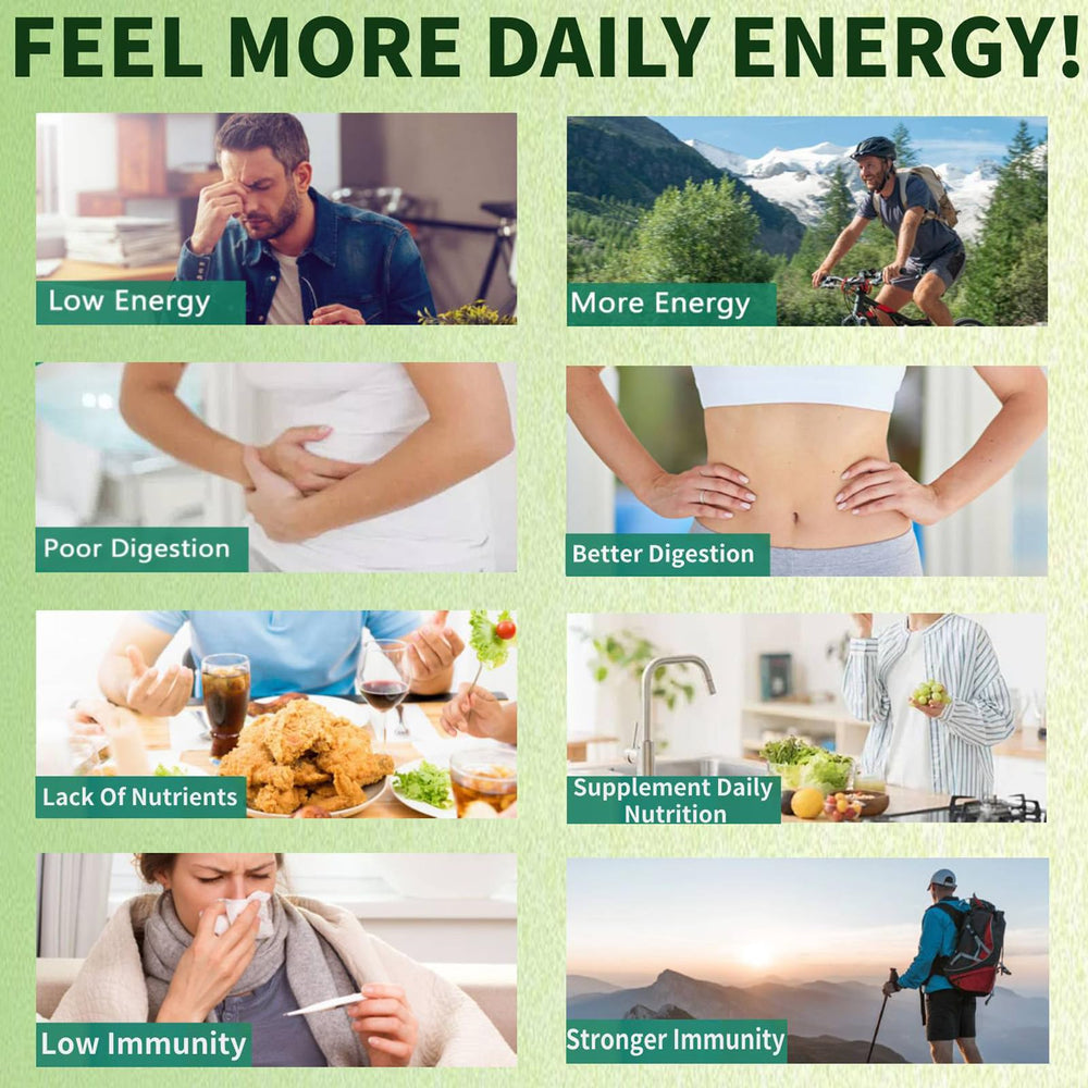 Oviaapo Greens Gummies daily routine shot, suggesting morning use