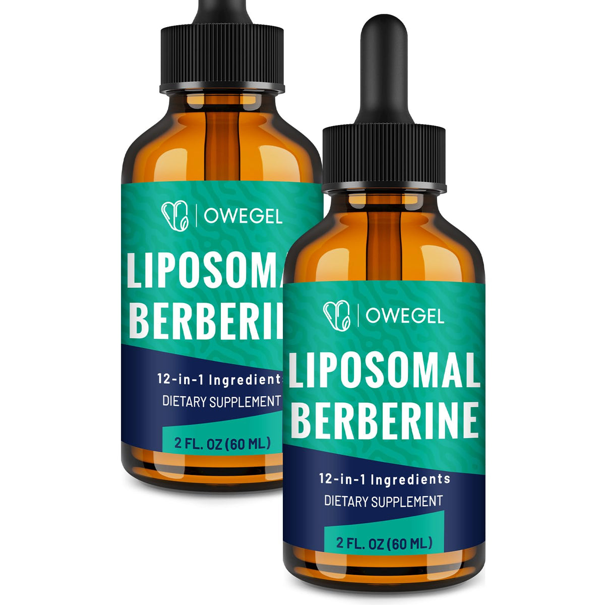 Owegel liposomal berberine bottle highlighting enhanced absorption for daily wellness.