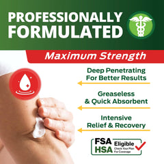 OWELL Naturals cream on hand demonstrates easy, fast-acting comfort.