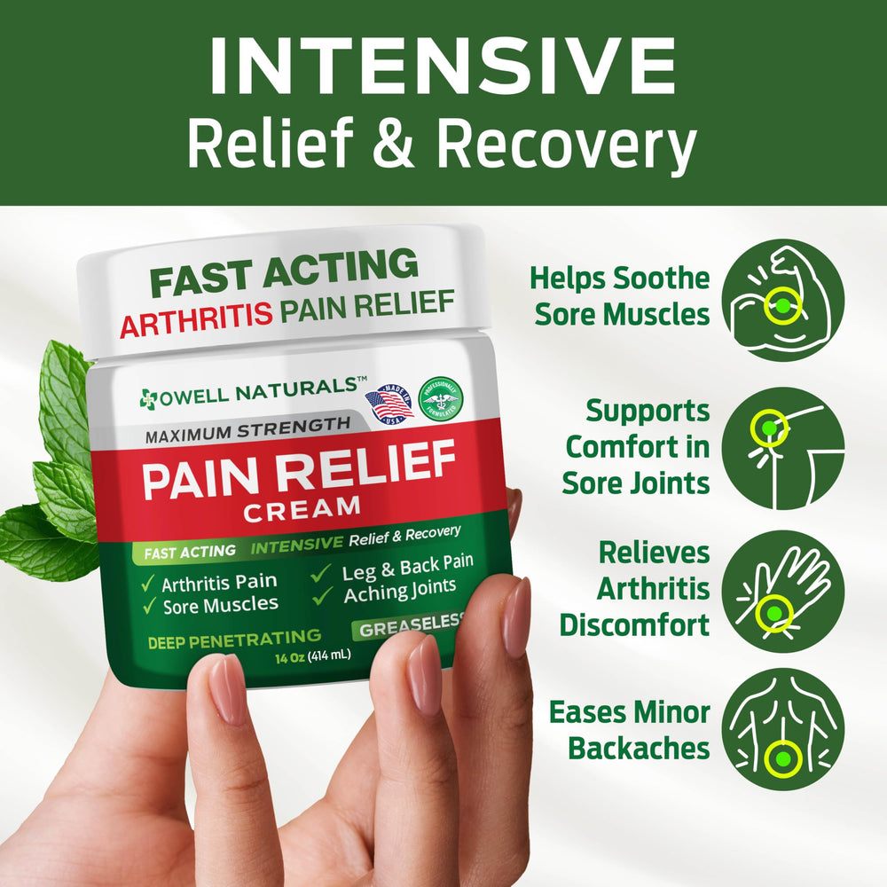 Apply to knee area for daily comfort and mobility support