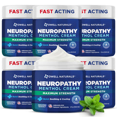 Owell Naturals Neuropathy Cream bottle for fast cooling relief