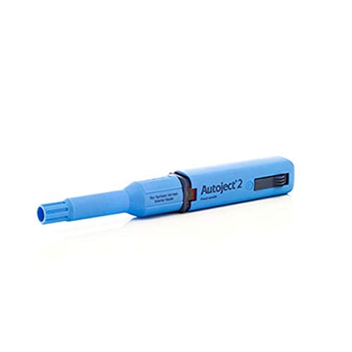 Owen Mumford AJ1300 depth adjusters close-up enabling controlled injections.