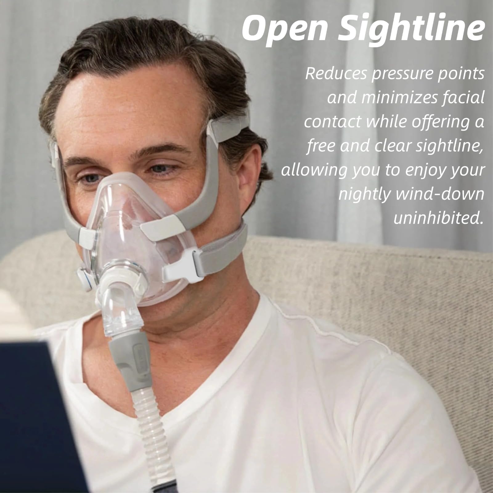 OWILIWO Comfort Series frame and nasal cushion for comfortable fit