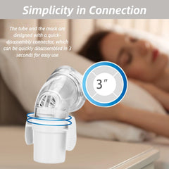 OWILIWO mask fit minimizes slippage during sleep