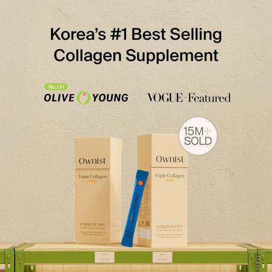 Ownist triple collagen liquid stick packets provide portable daily dose