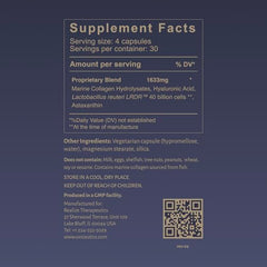 L reuteri LRDR bottle close up showing high quality probiotic formulation.