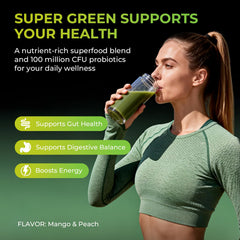 GMP-certified plant-based ingredients used in OxyEnergy Super Greens powder.
