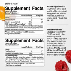 OxyEnergy berry flavor sachet beside a glass of water