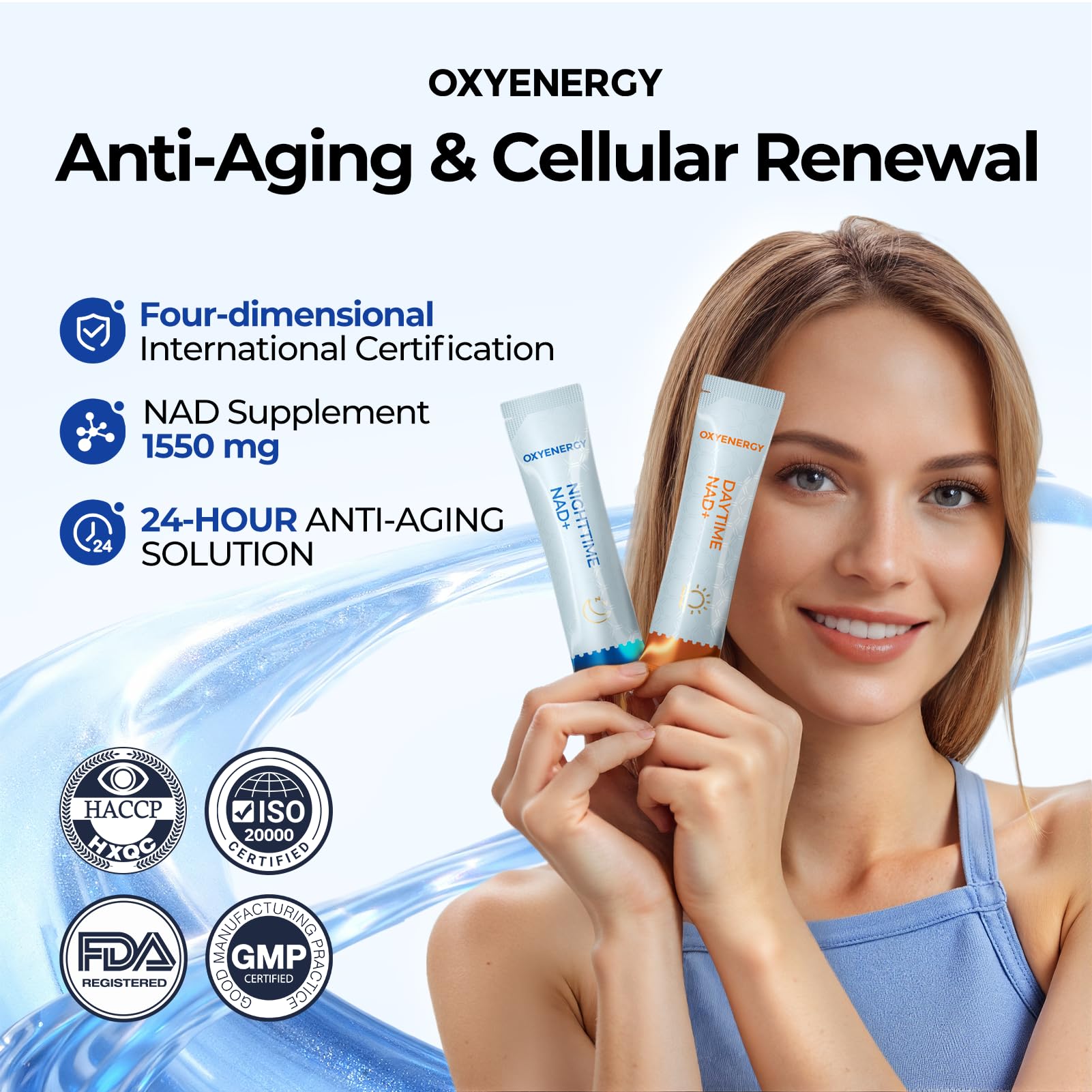 OxyEnergy spermidine autophagy concept visual