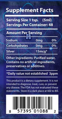 OxySilver with 528hz bottle on counter suggests everyday use and ease of incorporation.