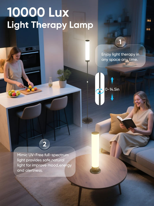 OYADISIIOP light lamp with remote-control enables quick mood-boosting adjustments.