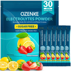 OZENKE electrolytes lemon stick ready to mix for fast hydration