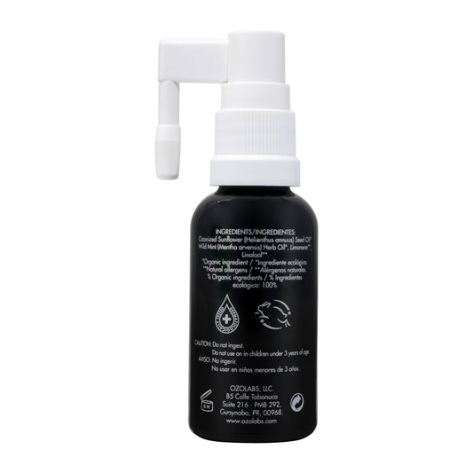 OZOLABS Oral Ozonated Formula dropper for easy application to teeth and gums